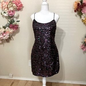 Vintage Roberta Sequin Party Dress